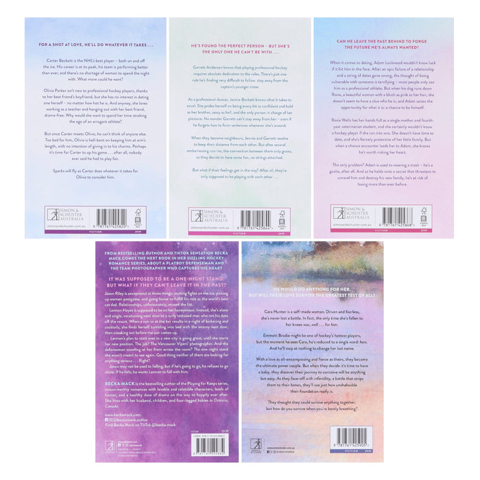 Playing For Keeps Series by Becka Mack 5 Books Collection Set - Fiction - Paperback Fiction Simon & Schuster