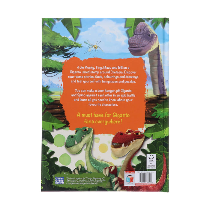 Gigantosaurus Official Annual 2024 by Little Brother Books - Age 4+ - Hardback 5-7 Little Brother Books Limited