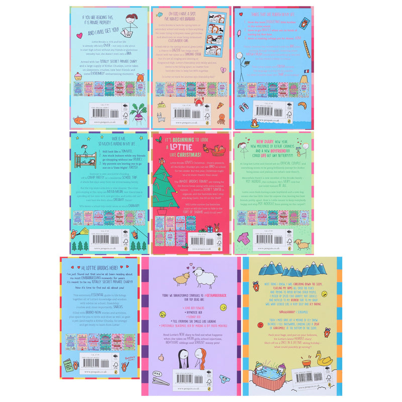 Lottie Brooks Series By Katie Kirby 9 Books Collection Set - Ages 9-12 - Paperback/Hardback 9-14 Penguin Random House