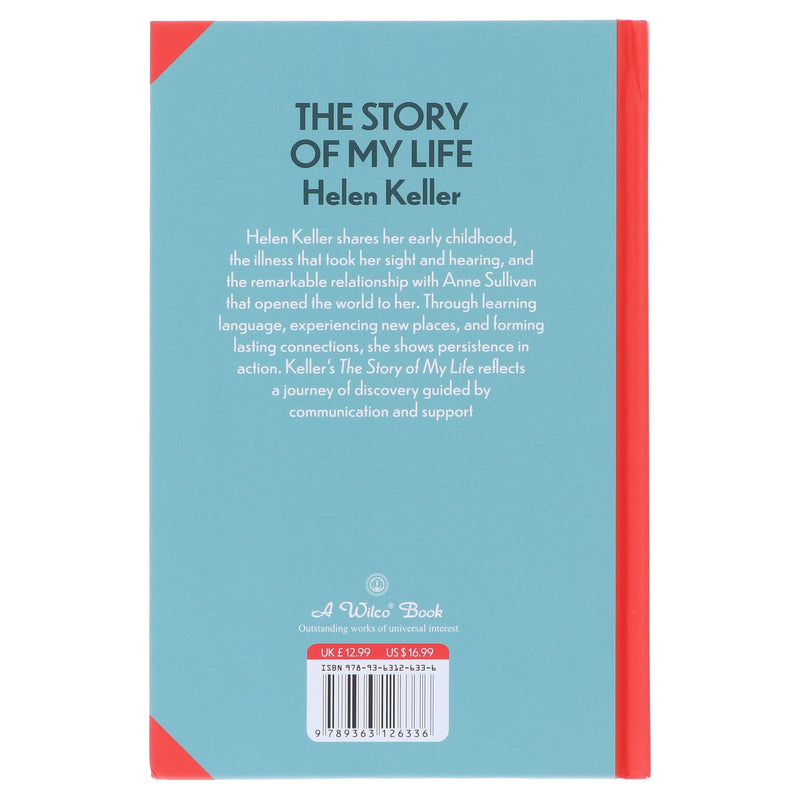 Story of My Life by Helen Keller (Wilco Classics) - Fiction - Sprayed Edge Hardback Fiction Wilco Books