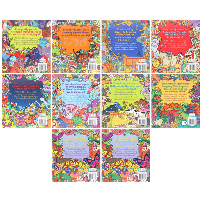 Spot & Facts To Discover By Alexandra Koken 10 Picture Books Children Collection Set - Paperback -Age 4-7 5-7 QED Publishing