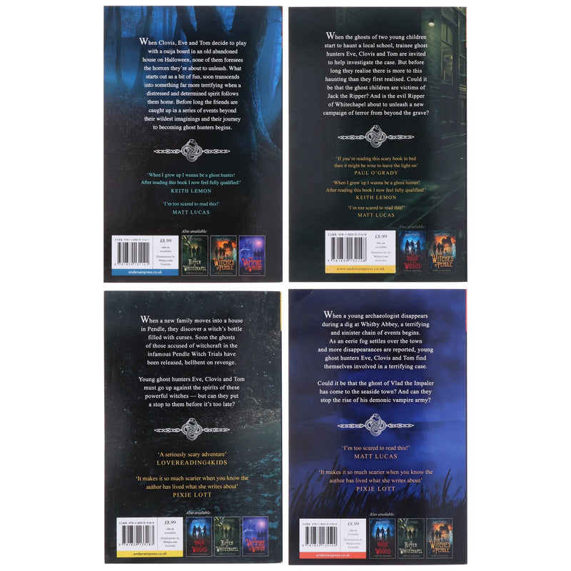 The Ghost Hunter Chronicles Series By Yvette Fielding 4 Books Collection Set - Ages 11+ - Paperback 9-14 Andersen Press Ltd