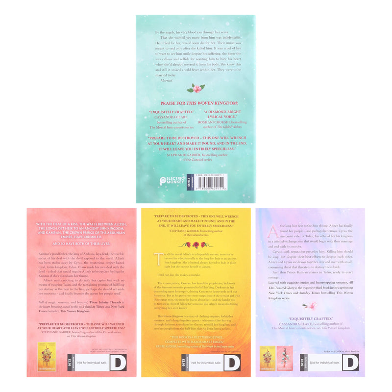 This Woven Kingdom Series by Tahereh Mafi 4 Books Collection Set - Ages 12+ - Paperback/Hardback Fiction HarperCollins Publishers