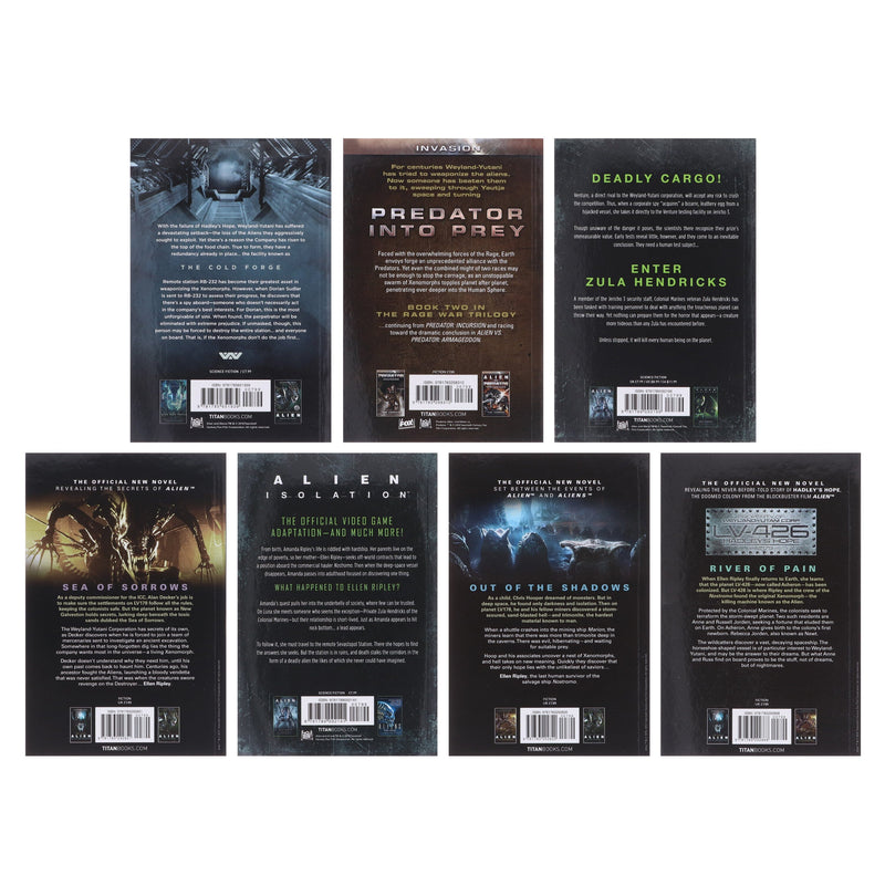 Alien 7 Collection Alien Series 7 Books Collection Set - Fiction - Paperback — Books2Door