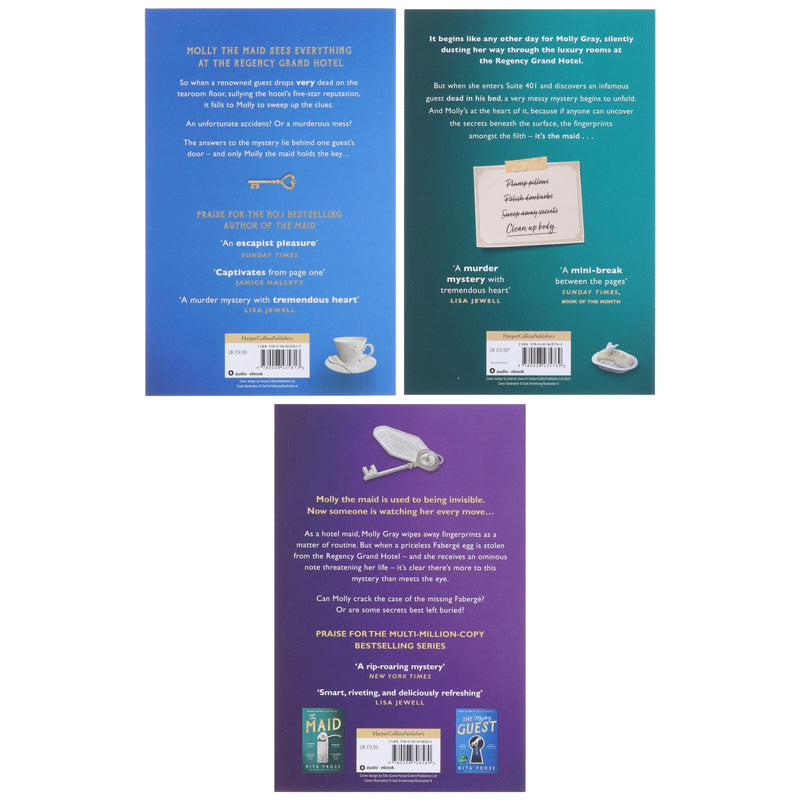 Molly the Maid Mystery Series by Nita Prose 3 Books Collection Set - Fiction - Paperback Fiction HarperCollins Publishers