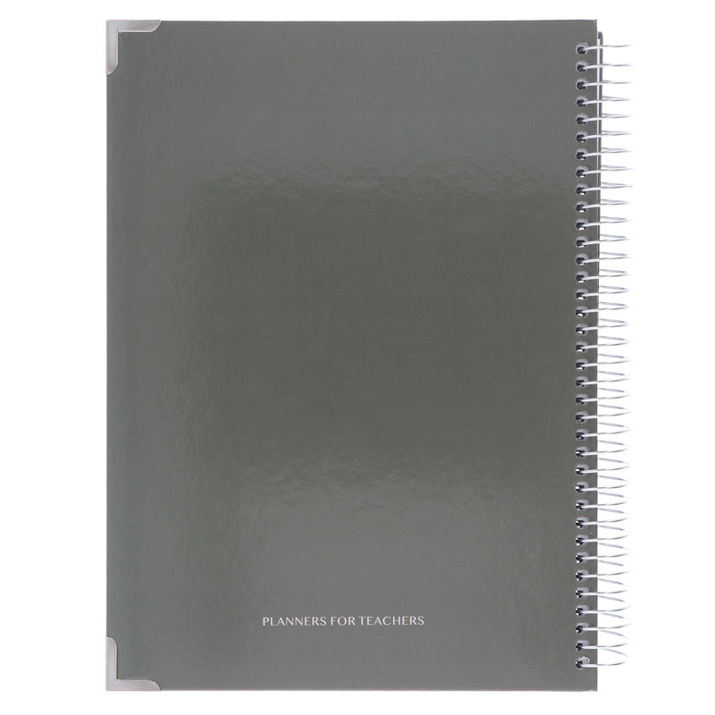 One Lesson At A Time 2026-2027 Teacher Planner - Olive Edition - Spiral Bound Hardback Non-Fiction PlannersForTeachers