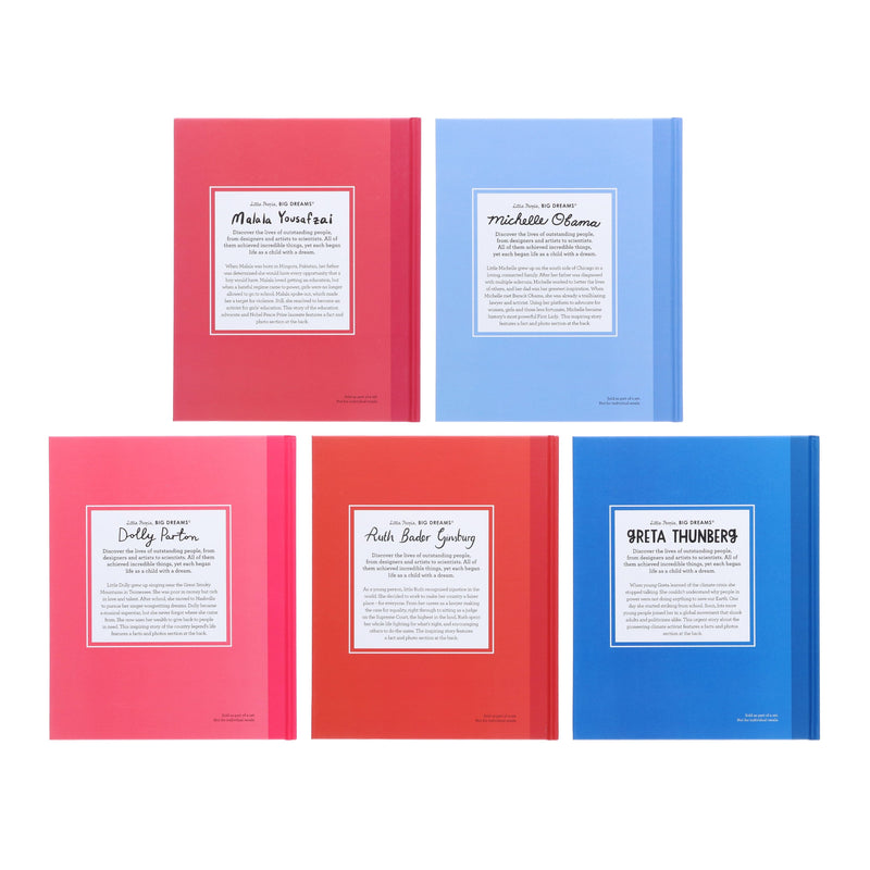 Little People Big Dreams Groundbreaking Women 5 Books Gift Set By Maria Isabel Sanchez Vegara - Ages 7-9 - Hardback 7-9 Frances Lincoln Publishers Ltd