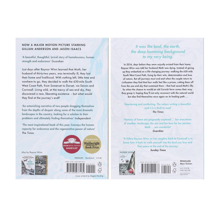 Raynor Winn Collection (The Wild Silence & The Salt Path) 2 Books Set - Non Fiction - Paperback Non-Fiction Penguin Random House