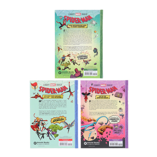 Spider-Man: A Mighty Marvel Team-Up By Mike Maihack 3 Books Collection Box Set - Ages 6-9 - Hardback Graphic Novels Abrams