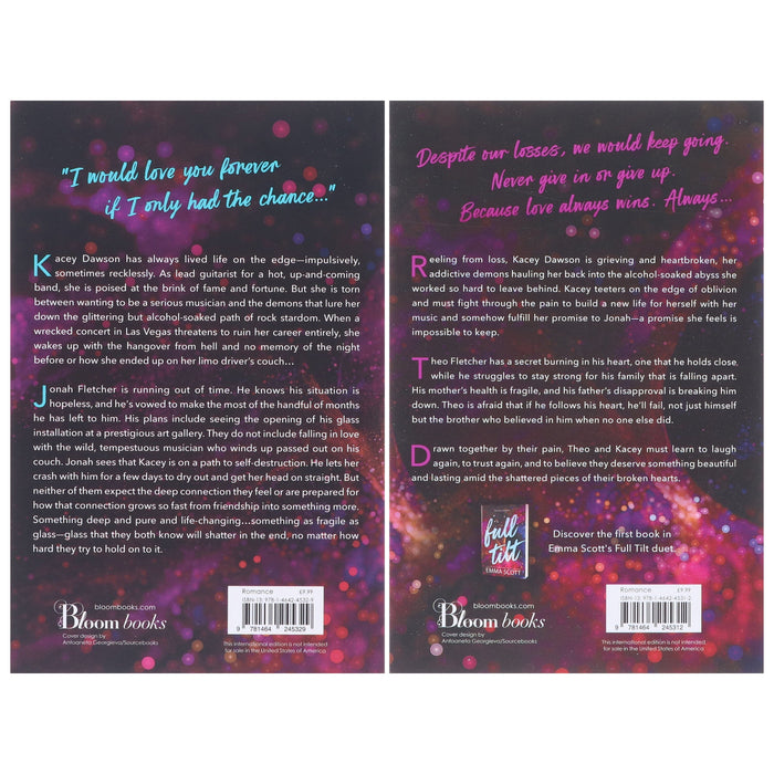 Full Tilt Duet by Emma Scott 2 Books Collection Set - Fiction - Paperback Fiction Bloom Books