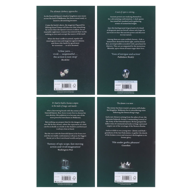 Riftwar Cycle: The Serpentwar Saga Series By Raymond E. Feist 4 Books Collection Set - Fiction - Paperback Fiction HarperCollins Publishers