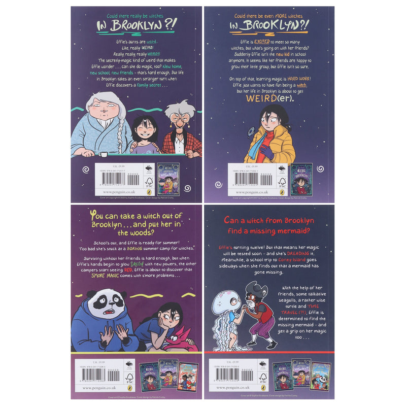 Witches of Brooklyn Graphic Novel Series by Sophie Escabasse 4 Books Collection Set - Ages 7-14 - Paperback Graphic Novels Penguin Random House