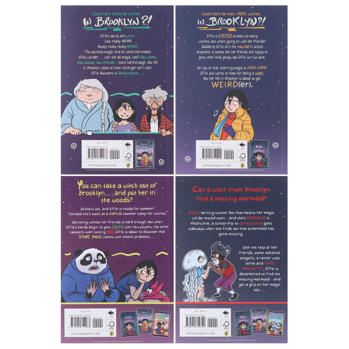Witches of Brooklyn Graphic Novel Series by Sophie Escabasse 4 Books Collection Set - Ages 7-14 - Paperback Graphic Novels Penguin Random House