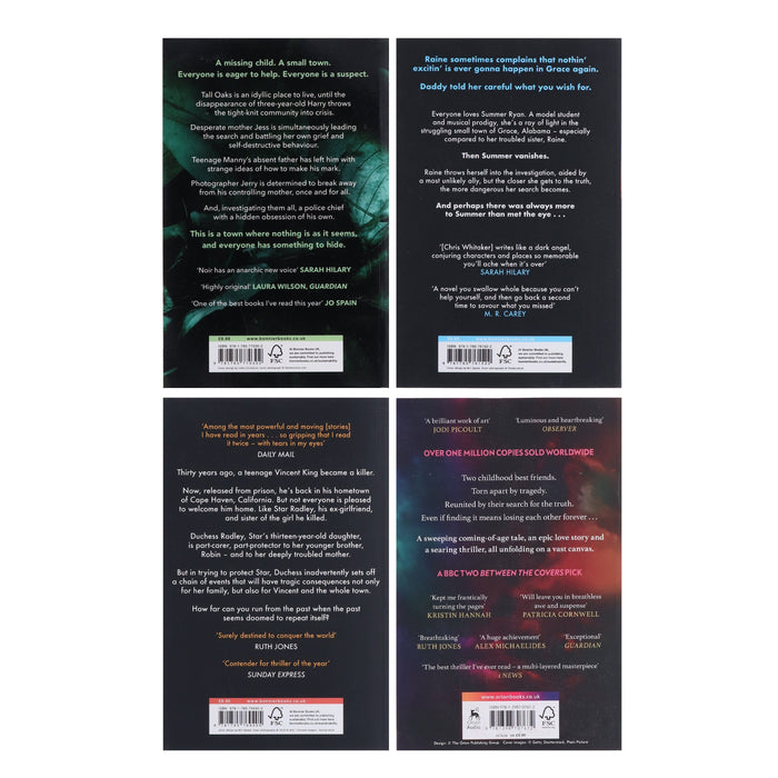 Chris Whitaker Collection 4 Books Set - Fiction - Paperback Fiction Bonnier Books Ltd