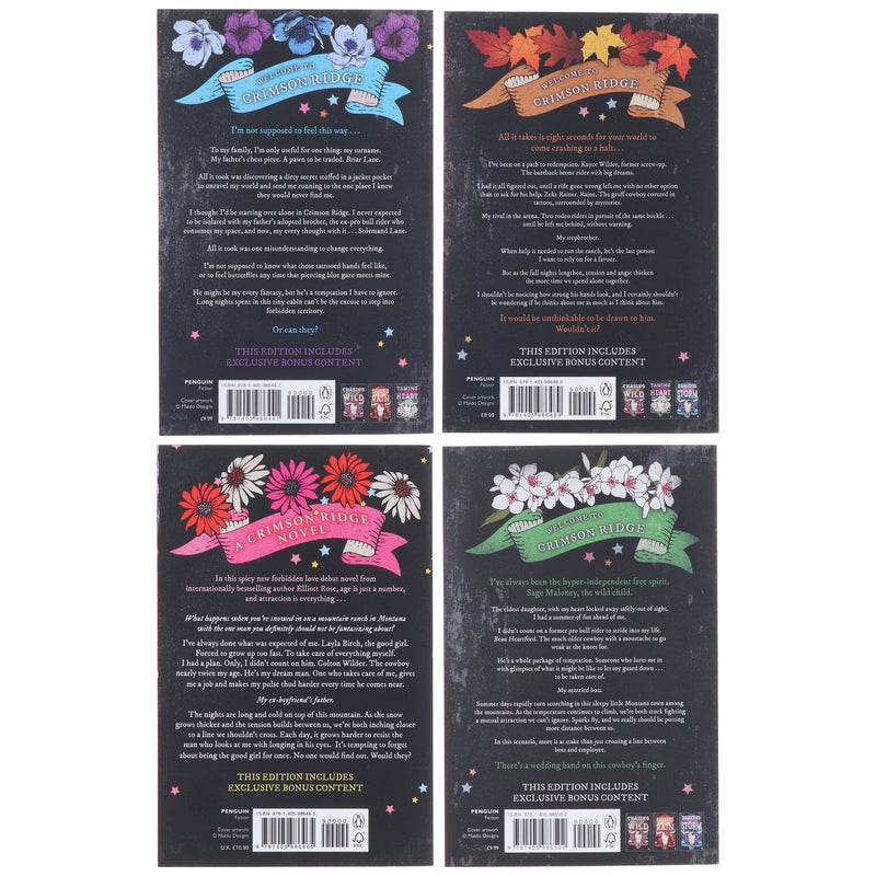 Crimson Ridge Series by Elliott Rose 4 Books Collection Set - Fiction - Paperback Fiction Penguin Random House