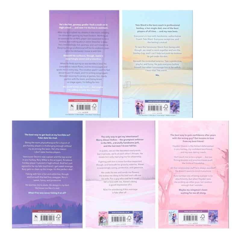 Vancouver Storm Series by Stephanie Archer 5 Books Collection Set - Fiction - Paperback Fiction Hachette