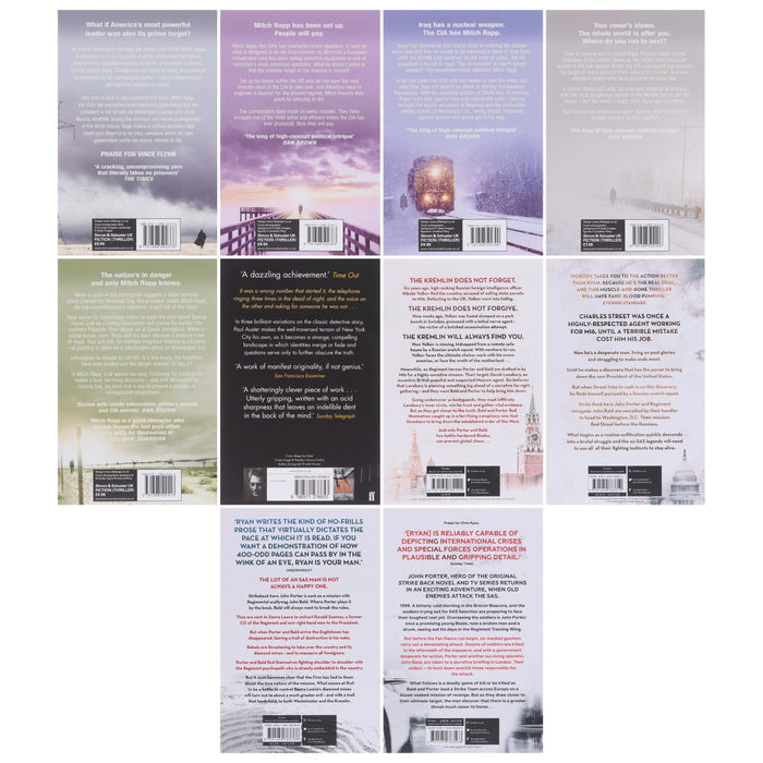 Thriller & Spy Bundle 10 Books Collection Set - Fiction - Paperback Fiction Various