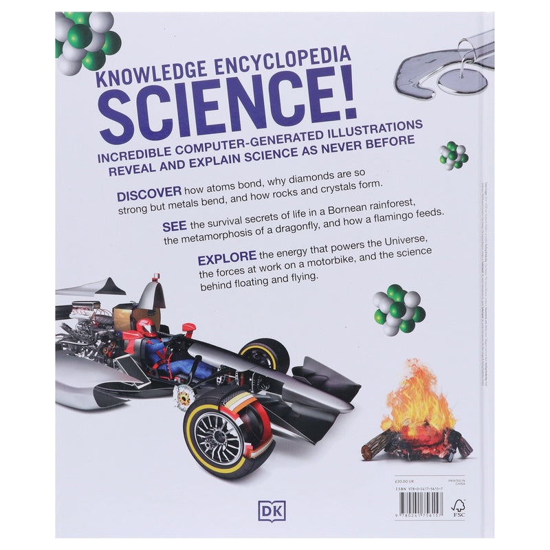 Knowledge Encyclopedia Science! by DK - Ages 9+ - Hardback 9-14 DK