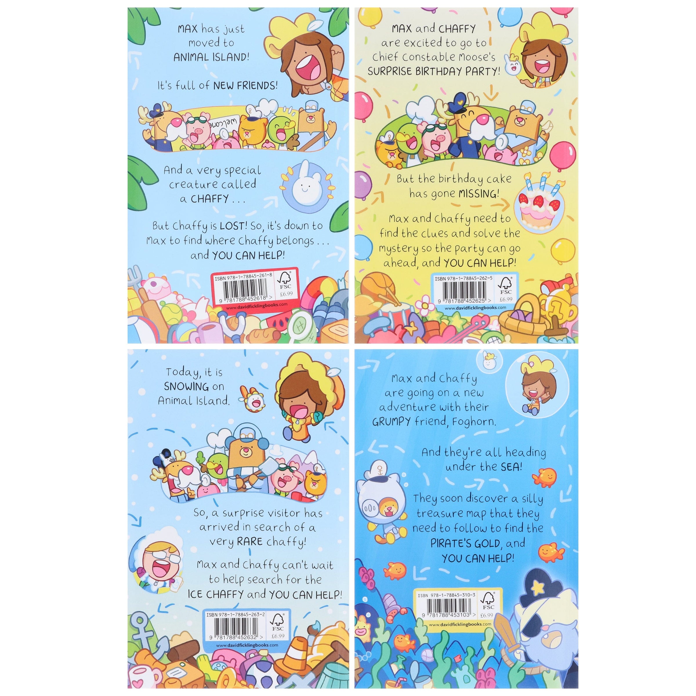 Max and Chaffy Series By Jamie Smart 4 Books Collection Set - Ages 5-8 ...