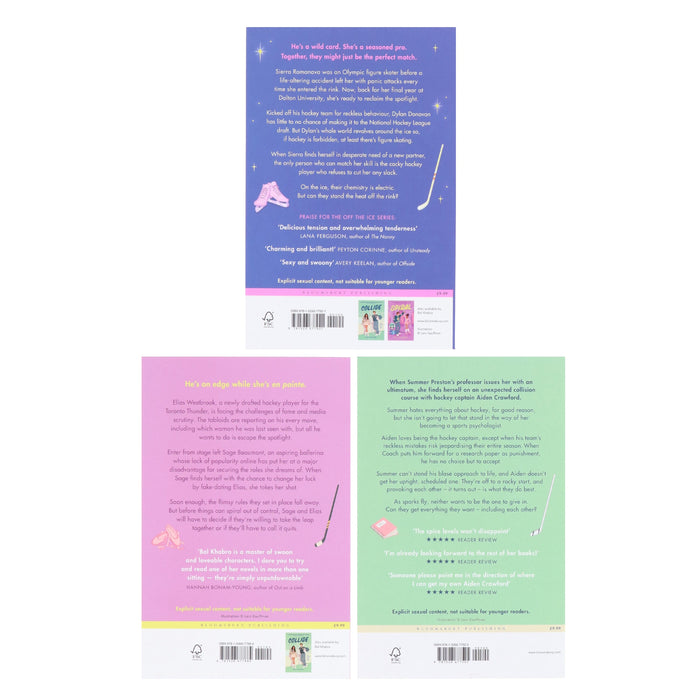 Off the Ice Series By Bal Khabra 3 Books Collection Set - Fiction - Paperback Fiction Bloomsbury Publishing