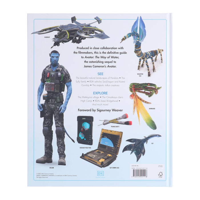 Avatar The Way of Water: The Visual Dictionary by Joshua Izzo & Others - Non Fiction - Hardback Non-Fiction DK