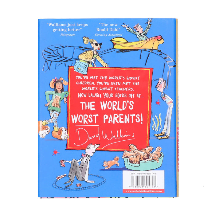 The World’s Worst Parents By David Walliams - Ages 8-10 - Hardback 9-14 HarperCollins Publishers