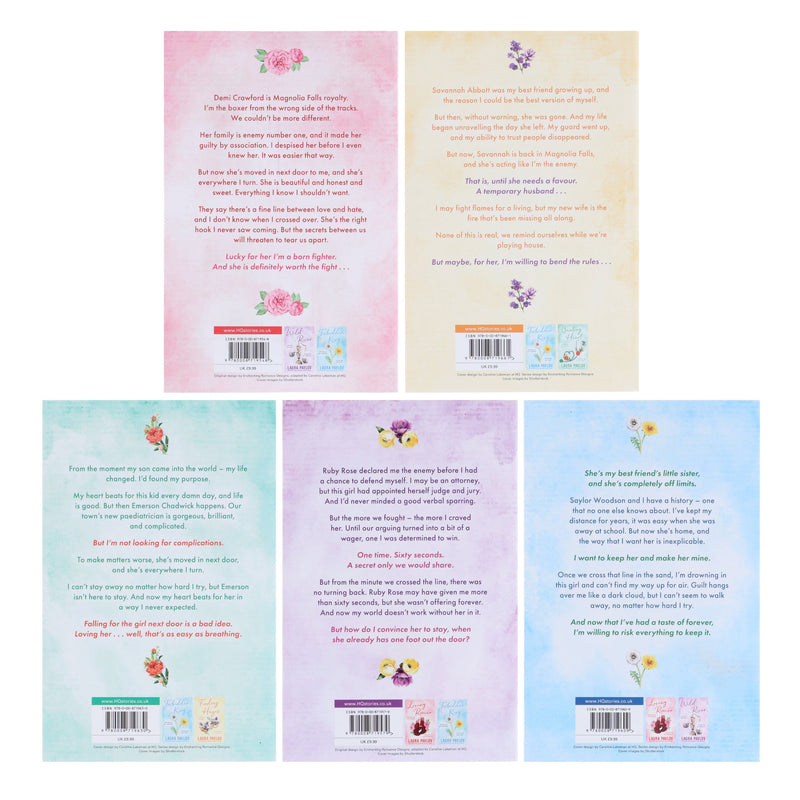 Magnolia Falls Series by Laura Pavlov 5 Books Collection Set - Fiction - Paperback Fiction HarperCollins Publishers