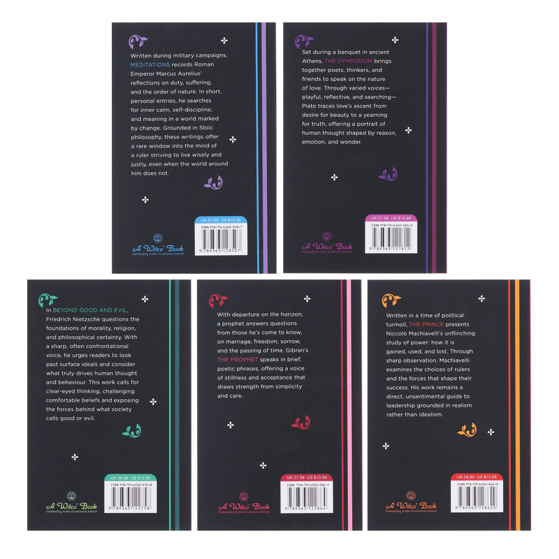 Classic Philosophers Collection 5 Books Box Set - Fiction - Paperback Fiction Wilco Books