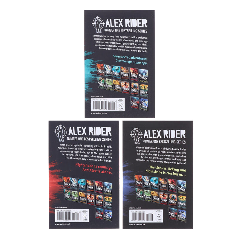 Alex Rider (Book 12-14) by Anthony Horowitz: 3 Books Collection Set - Ages 9-12 - Paperback 9-14 Walker Books Ltd
