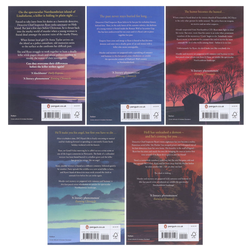 The DCI Ryan Mysteries (Vol. 1-5) By LJ Ross 5 Books Collection Set - Fiction - Paperback Fiction Penguin Random House