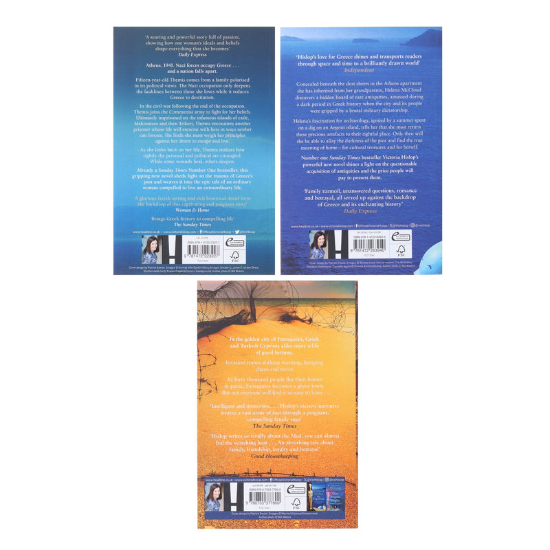 Victoria Hislop: The Sunrise, Those Who Are Loved & The Figurine 3 Books Collection Set - Fiction - Paperback Fiction Hachette
