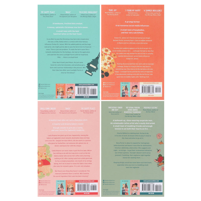 Lovelight Series By B.K. Borison 4 Books Collection Set - Fiction - Paperback Fiction Pan Macmillan