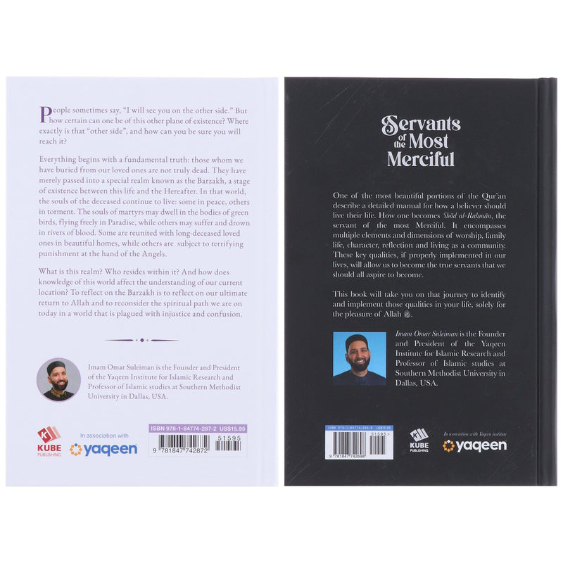 Omar Suleiman Collection (Servants of the Most Merciful & The Other Side) 2 Books Set - Non Fiction - Hardback Non-Fiction Kube Publishing Ltd