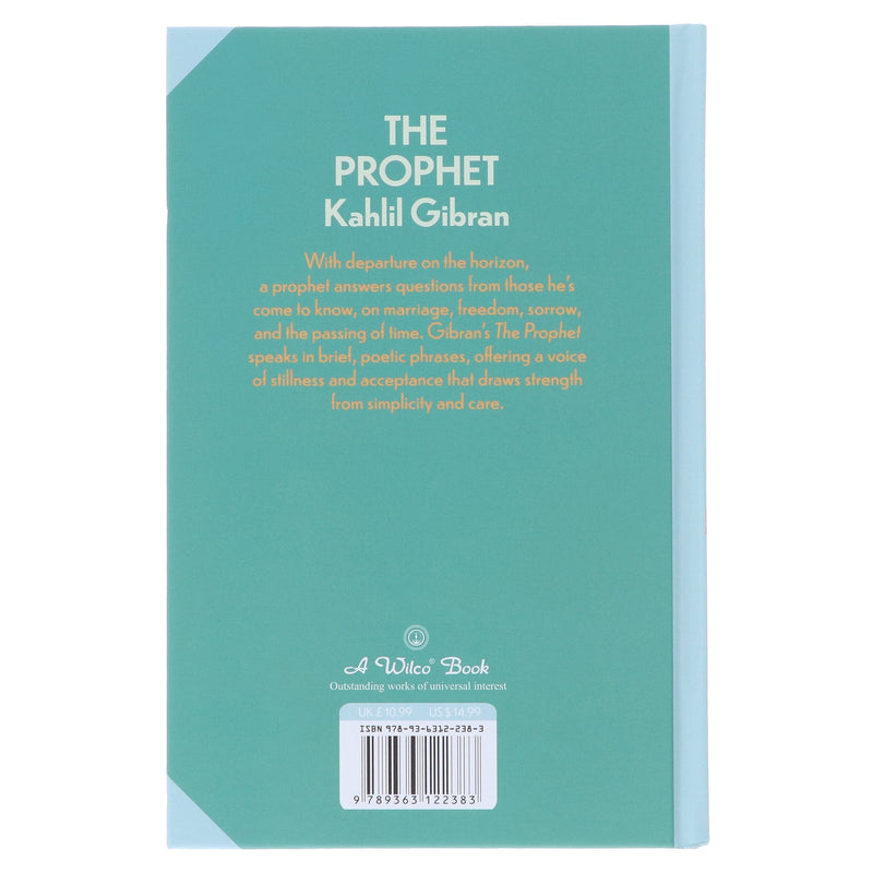 The Prophet by Kahlil Gibran - Fiction - Sprayed Edge Hardback Fiction Wilco Books