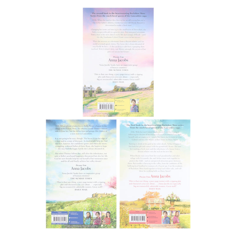 Backshaw Moss Series by Anna Jacobs 3 Books Collection Set - Fiction - Paperback Fiction Hachette