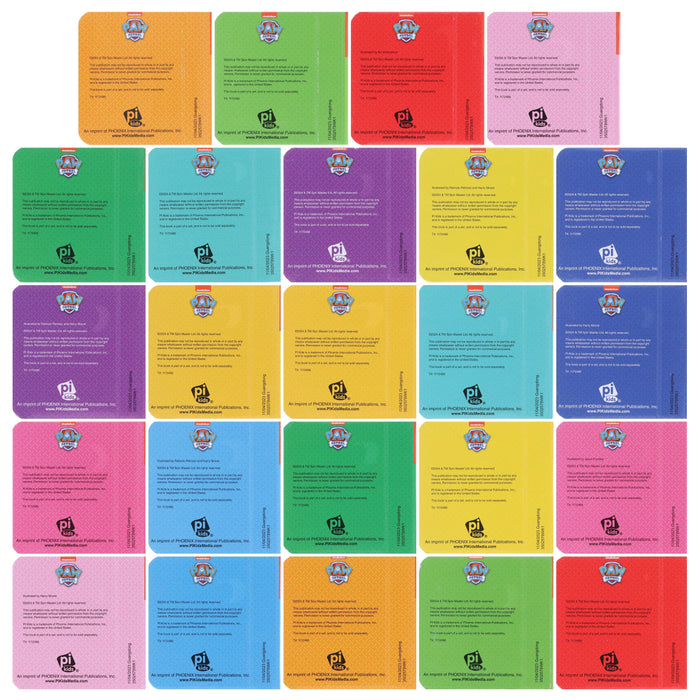 Nickelodeon PAW Patrol Chase, Skye, Marshall, and More! by PI Kids Deluxe 24-Book Set - Ages 0-6 - Board Book 0-5 P I Kids