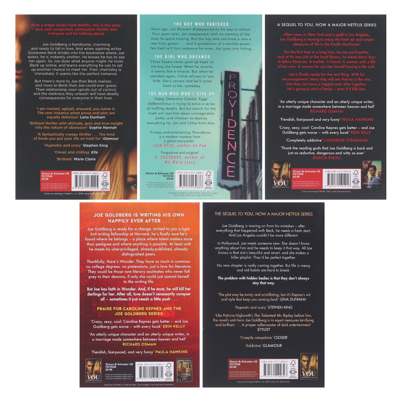 You Series By Caroline Kepnes Collection 5 Books - Fiction - Paperback Fiction Simon And Schuster
