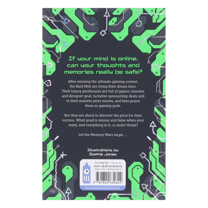 Game Over: Memory Wars By M. J. Sullivan - Ages 12+ - Paperback Young Adult Sweet Cherry Publishing