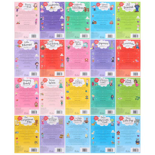 Reading with Phonics Fairy Tale Collection 20 Books Box Set - Age 5+ - Paperback 5-7 Scholastic