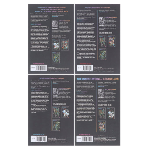 Southern Reach Series by Jeff VanderMeer (10th Anniversary Edition) 4 Books Collection Set - Fiction - Paperback Fiction HarperCollins Publishers