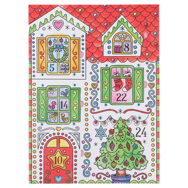 The Usborne: Magic Painting Advent Calendar by Abigail Wheatley 24 Books and a Brush - Ages 4+ - Paperback 3-5 Usborne Publishing Ltd
