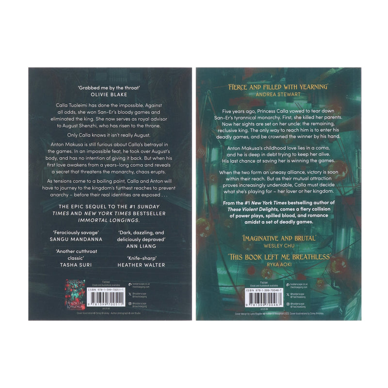 Flesh & False Gods Series by Chloe Gong 2 Books Collection Set - Fiction - Paperback Fiction Hachette