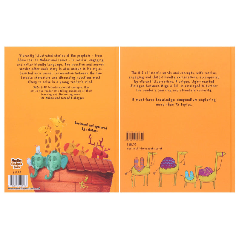 Migo & Ali Series By Zanib Mian 2 Books Collection Set - Ages 6-12 - Hardback 7-9 Muslim Children's Books