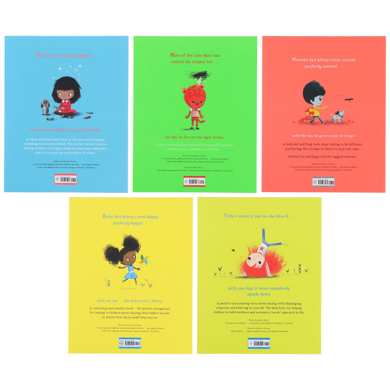 A Big Bright Feelings Series (Set 2) by Tom Percival 5 Books Collection Set - Ages 0-5 - Paperback 0-5 Bloomsbury Publishing PLC