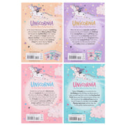 Unicornia Series: A Magical Unicorn School Fiction Story for Kids by Ana Punset Illustrated 4 Books Collection Set - Ages 5-10 - Paperback 5-7 Walker Books