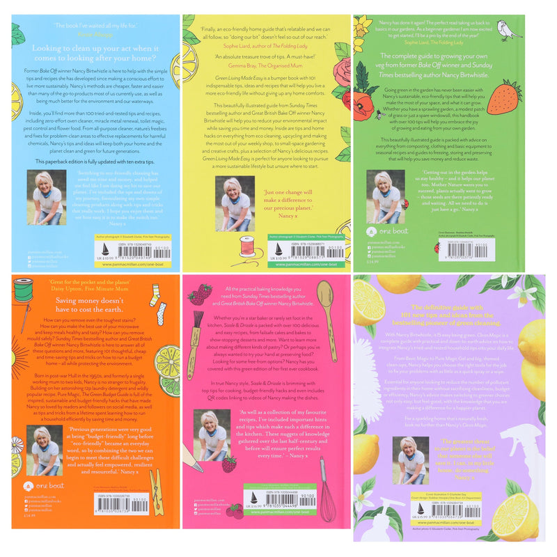 Nancy Birtwhistle Green Living 6 Books Collection Set - Non Fiction - Paperback/Hardback Non-Fiction Pan Macmillan