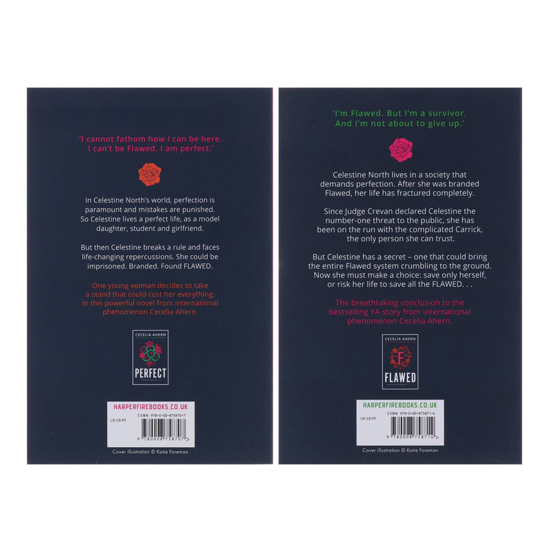 Flawed Series by Cecelia Ahern 2 Books Collection Set - Ages 13+ - Paperback Young Adult HarperCollins Publishers
