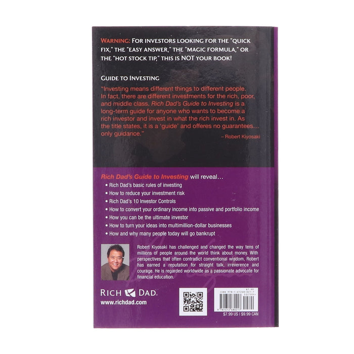 Rich Dad's Guide to Investing by Robert T. Kiyosaki - Non Fiction - Paperback Non-Fiction Plata Publishing