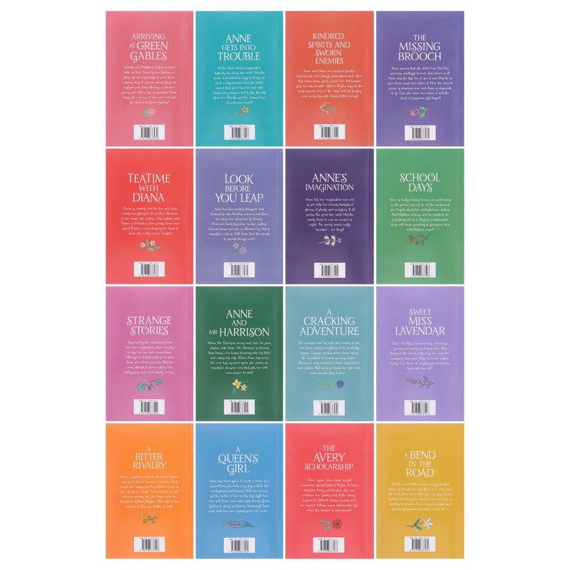 The Anne of Green Gables Collection by Samantha Newman Illustrated 16 Books Box Set - Ages 7-12 - Paperback 9-14 Arcturus Publishing Ltd