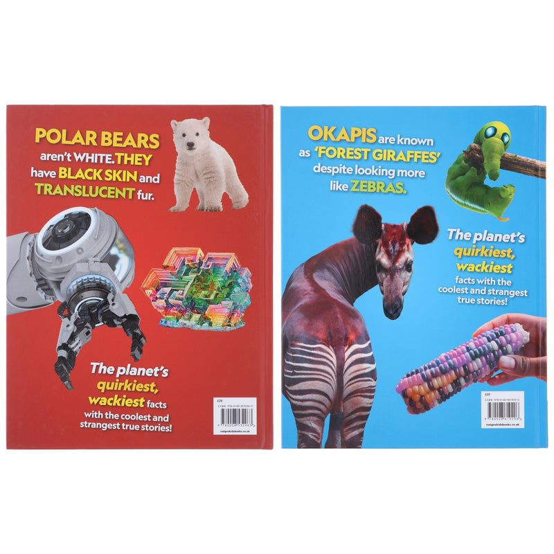 Weird but true! 2023 & 2024: wild and wacky, facts and photos! by National Geographic Kids 2 Books Collection Set - Ages 7-10 - Hardback 7-9 HarperCollins Publishers